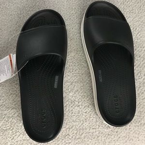 CROCS Crocband Platform Slide Womens size 10